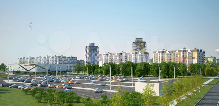 2-к. квартира, 64,1 м², 17/19 эт.