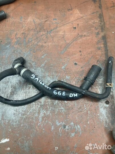 Патрубки охлаждения на Mercedes w168