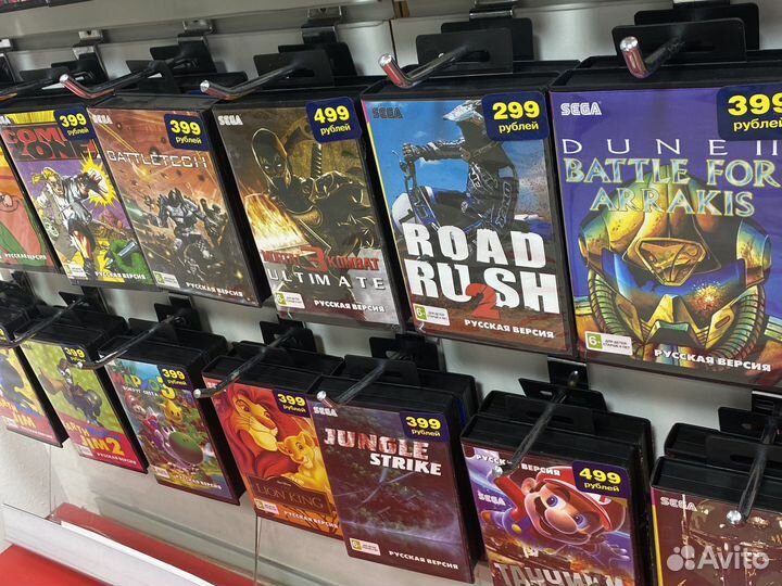 Картриджи sega 16 bit