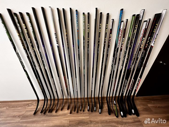 Хоккейные клюшки, краги, налокотники Bauer, CCM