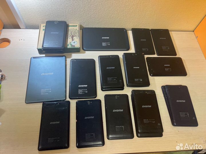 Арт.508 Планшет Digma в ассортименте на запчасти