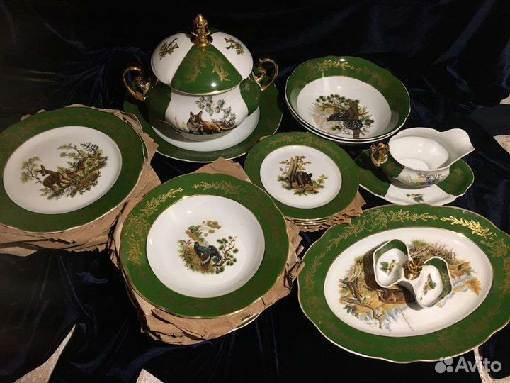 Столовый сервиз фарфор 