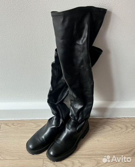 Сапоги ботфорты Zara 37