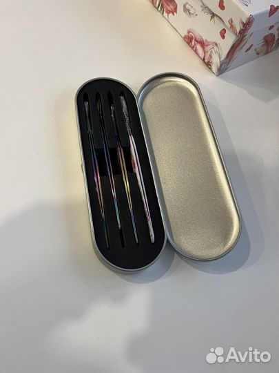 Пинцет для наращивания ресниц