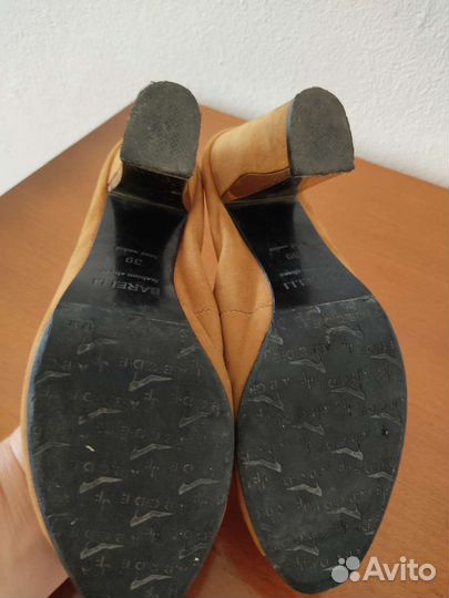 Шлепки женские 38 размер натуральный замш