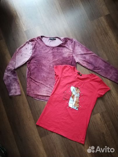 Лонг, футболка. Цена за всё