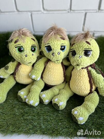 Вязаные игрушки ручной работы