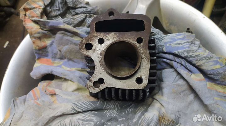 Цилиндр на мопед alpha 50