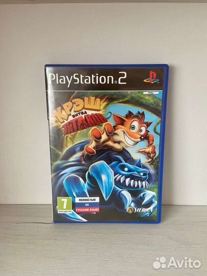 PS2 Crash Bandicoot Of The Titans Лицензия