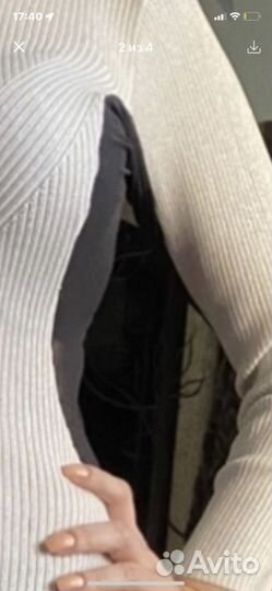 Платье люрекс серебро