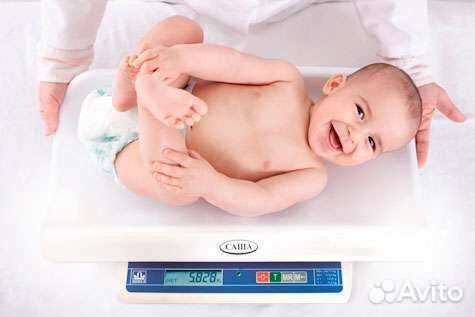 Детские весы Саша, лайка, маман