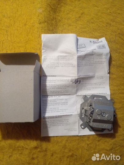 Механизм компютерной розетки RJ45