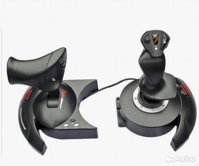 Джойстик ThrustMaster T Flight Hotas X черный