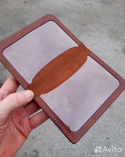Кожаная документница 