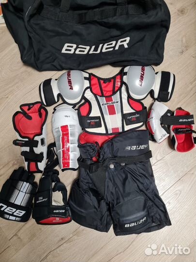 Нагрудник хоккейный от 3 до 5 лет bauer