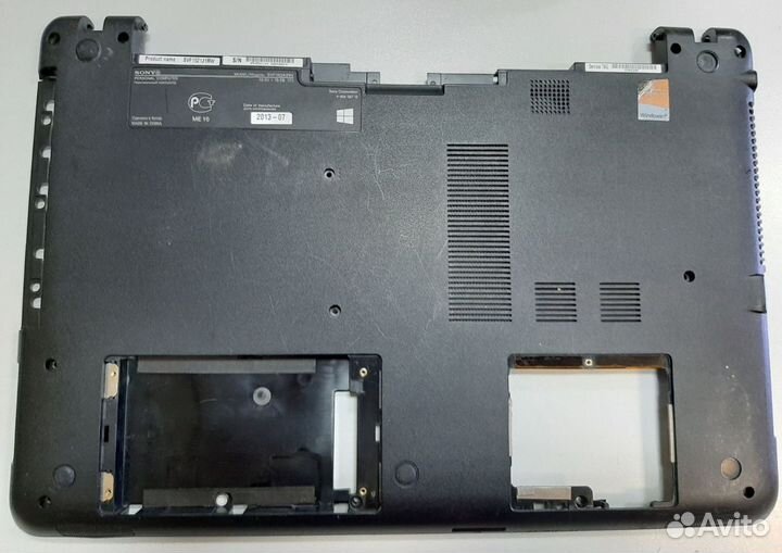 Нижняя часть корп. для Sony SVF152. Отп. в регион