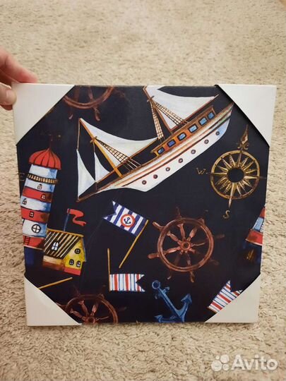 Картина на холсте 30х30