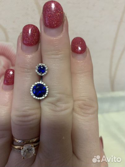 Серебряные серьги