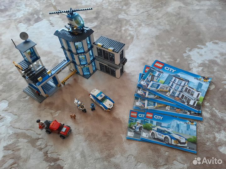 Lego City полицейский участок оригинал