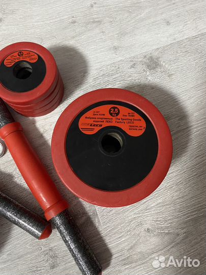 Гантели разборные Leco