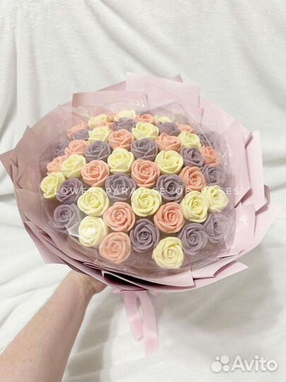 Букеты из шоколадных роз на заказ