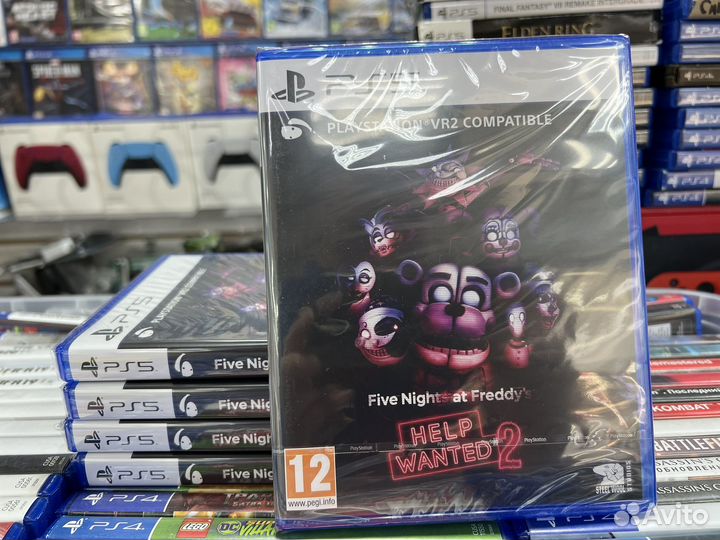Игра на PS5 VR2 Five Nights Freddy Help Wanted 2