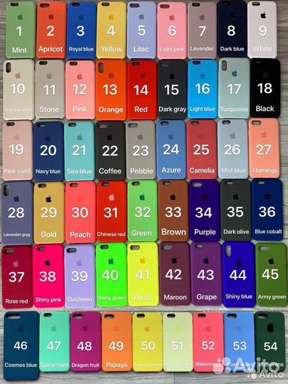 Чехол Silicone Case iPhone X/Xs