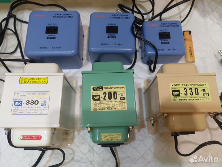 Понижающий трансформатор Япония 220/100 вольт