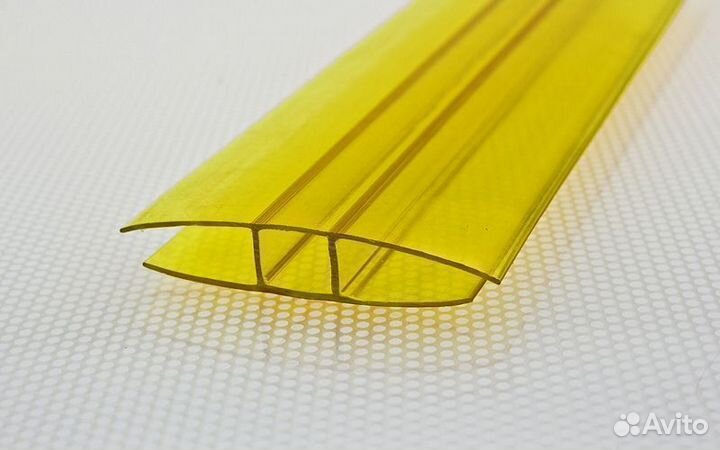 Соединительный неразъемный профиль 10 мм