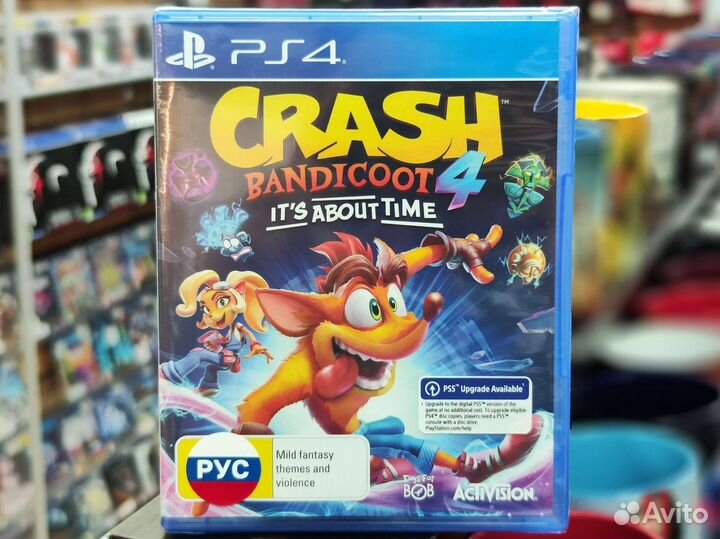 Crash Bandicoot 4: Это Вопрос Времени PS4