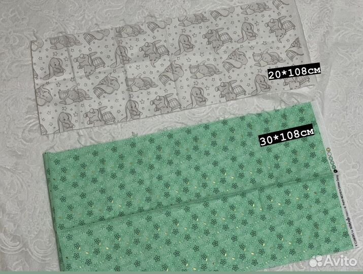 Американский хлопок отрезы ткань для печворка