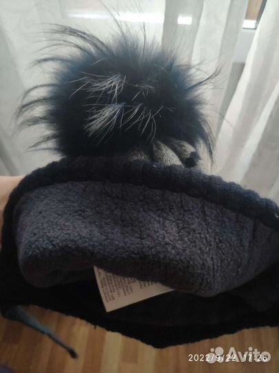 Шапка для мальчика 48 зимняя