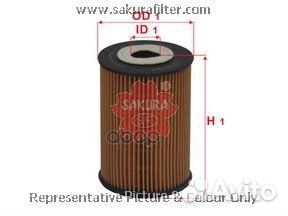 Фильтр масляный EO1801 Sakura