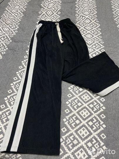 Вельветовые брюки широкие