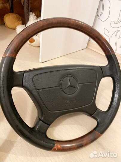 Руль mercedes дерево оригинал