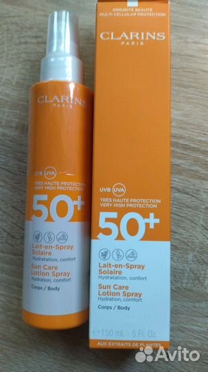 Солнцезащитное молочко-спрей для тела SPF 50+