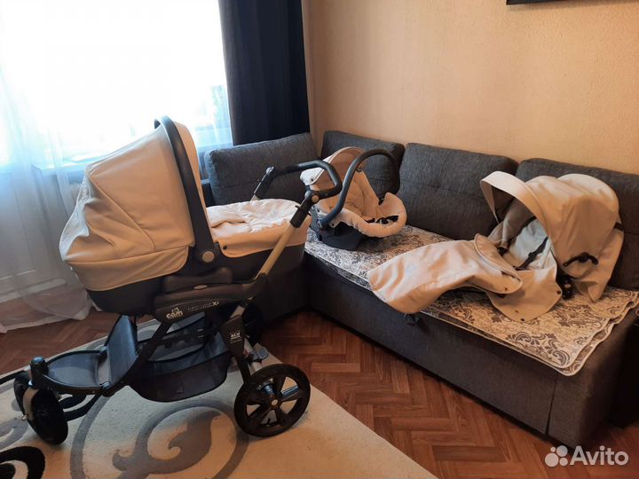 Коляска 3 в 1 CAM cortina evolution x3
