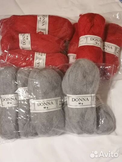 Пряжа мохер