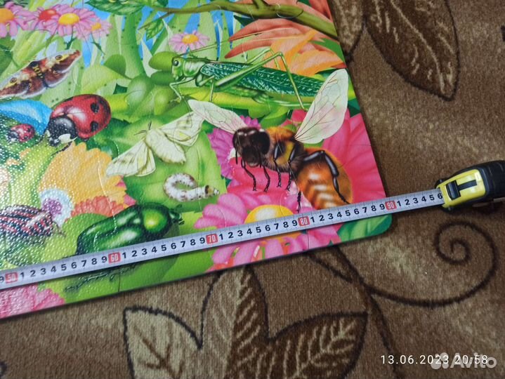 Мягкий коврик пазл