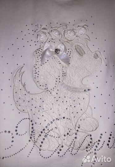 Белая нарядная р. 110 116