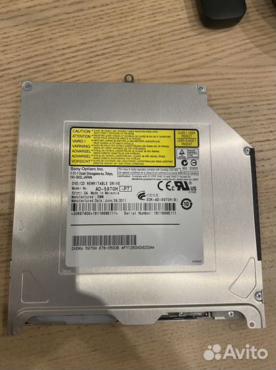 Sony optiarc dvd/cd rewritable drive ad-5970h -p7