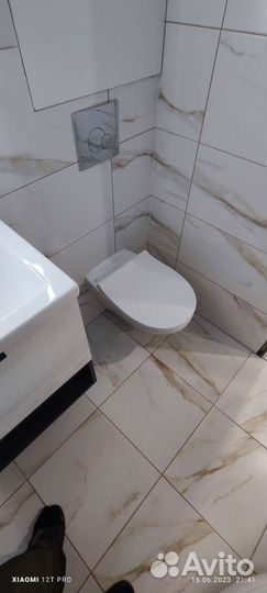 Укладка плитки, сантехника, закупка материалов