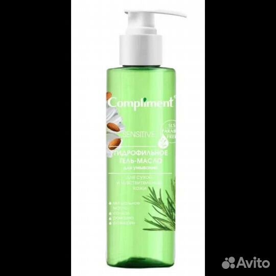 Compliment гидрофильное гель-масло для умывания дл