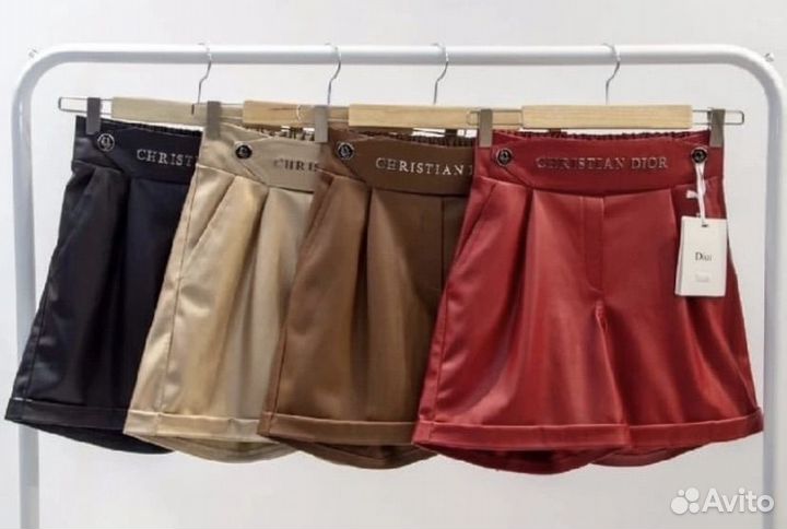 Шорты из Эко кожи Турция CD