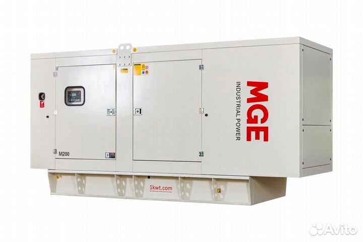 Дизильный генератор 200 кВт/на стройку