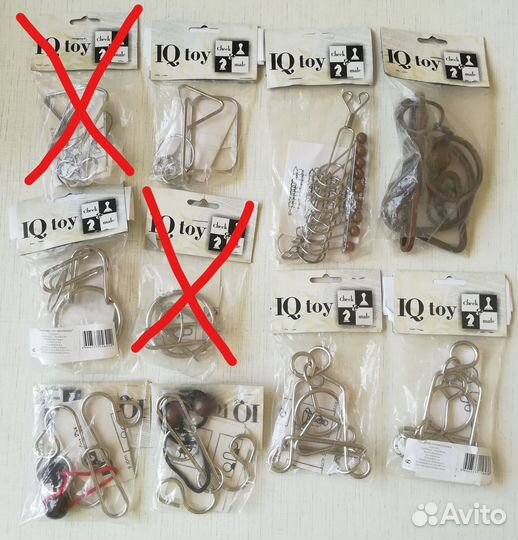 Новые Головоломки металлич., произв.Великобритания