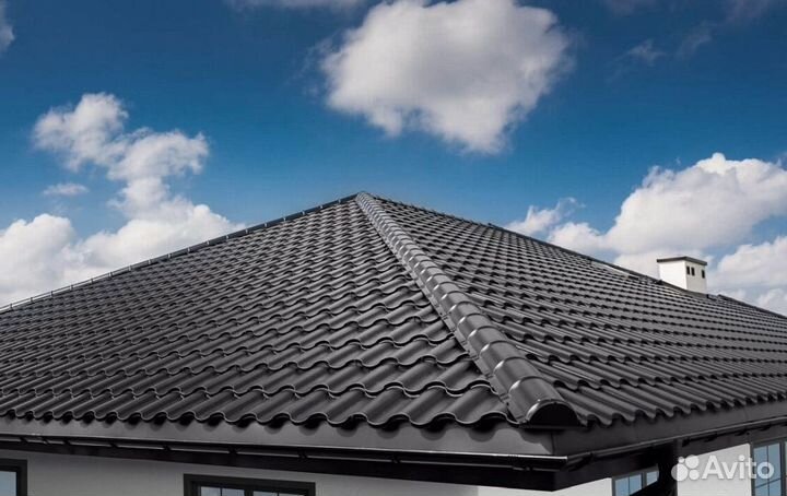 Мягкая металлочерепица