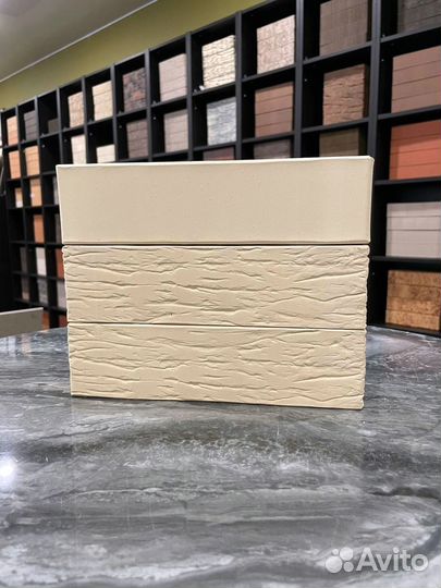 Кирпич облицовочный пшеничное лето бархат Керма