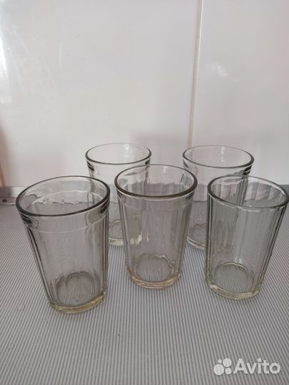 Стаканы граненые СССР