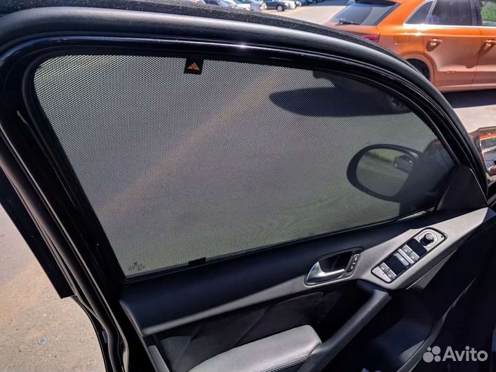 Каркасные шторки на Mazda 3 седан/ х/б (2013-н.в.)